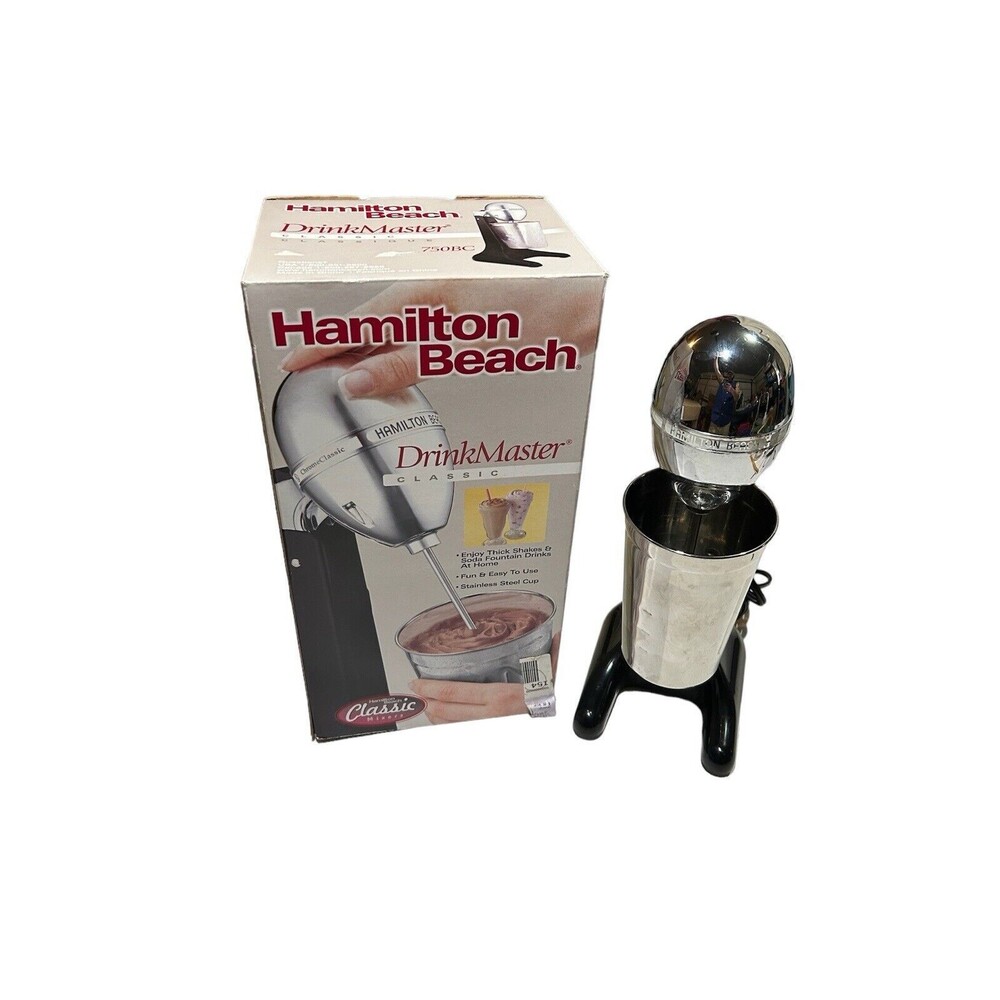 VINTAGE CLASSIC HAMILTON BEACH DRINK MASTER MODEL 750BC 2-SPEED MIXER